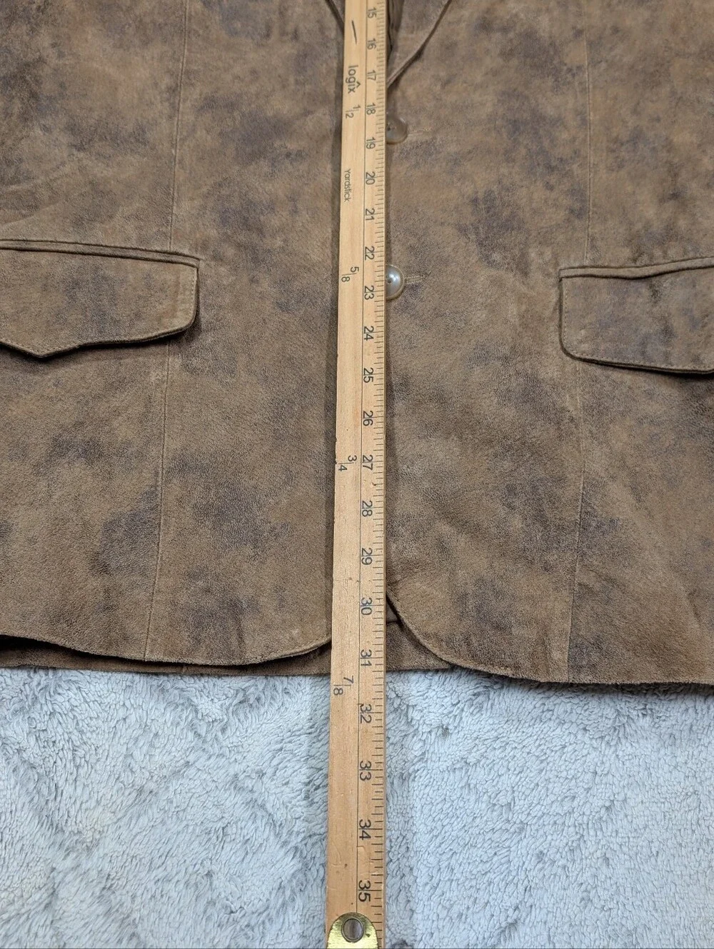 Cody James Jacket Mens 42 Brown Leather Suede Blazer Western Rugged Durable